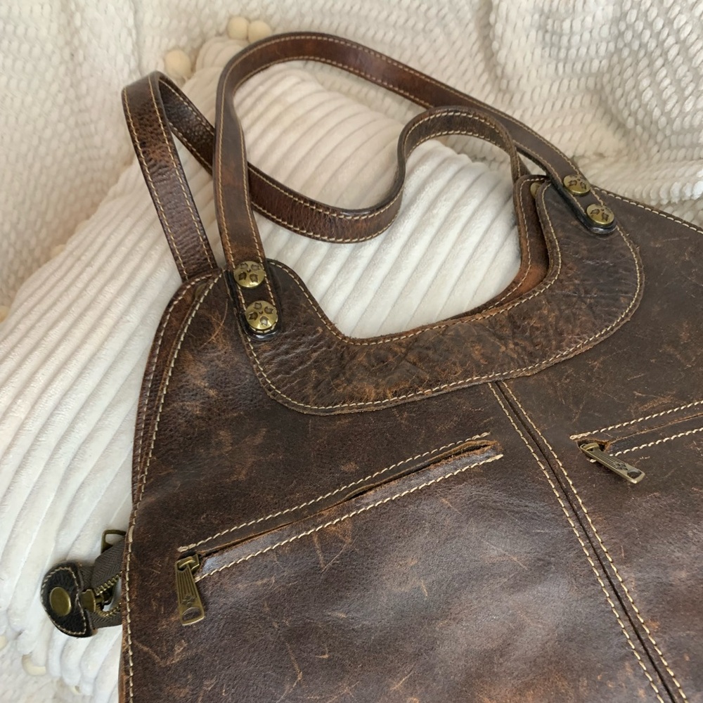 Patricia Nash Distressed Ergo Satchel - Picture 9 of 14